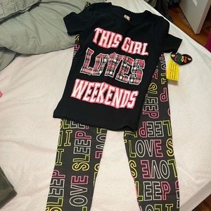 New-girls PJs 10/12